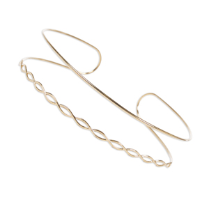 Collana girocollo CUCOCUCA YFB 010 in acciaio inossidabile con maglie ovali, gioiello moderno e minimalista dal design semplice, ideale per outfit estivi. - Product Image 1