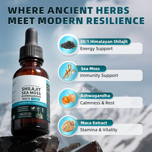 Supplément liquide biologique en résine de Shilajit de marque privée, solution de rechange à la résine et aux capsules, 60 ml - Product Image 2