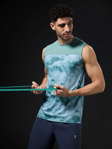 Chaleco sin mangas de verano para hombre Estilo vintage Gimnasio y correr Ropa informal Nueva camiseta interior al aire libre Método de tejido de punto - Product Image 6