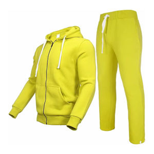 Vêtements de sport en coton pour hommes, vêtements d'entraînement de jogging en coton, survêtement de grande taille - Product Image 1