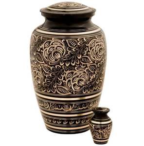 Best Quality Cremation Urn Companion Style Adult <b>Pet</b> Brass and Funeral <b>Box</b> Keepsake Urns Casket Funerary Urn - Product Image 4