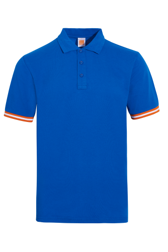 Royal / Orange / White