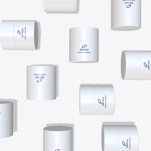 Double pot vide en plastique de 1oz 30g d'épaisseur PET cosmétique givré bleu crème de soin de la peau couvercle Vietnam Phu Tho Pavico ISO 9001 - Product Image 5