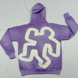 เสื้อกันหนาวปักลายมีฮู้ดสำหรับฤดูหนาวผ้าซักกรดลายพิมพ์พัฟถนนเฮฟวี่เวท - Product Image 2