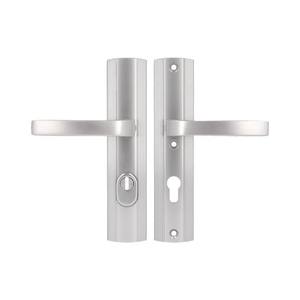 Poignée de porte Axa PRESTIGE 72 PZ, 3e classe avec protection cylindre FLEX (résistante au feu), couleur F6 - INOX - Product Image 1