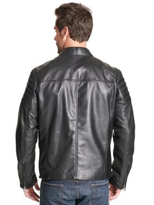 Lignes minimales Veste de bombardier à coupe profonde Motion Ease Wide Flow Modern Wrap Steady Grip Bomber Jacket - Product Image 6