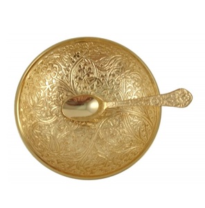 Nouvel Arrivage Luxures Conçu Golden Bowl Vaisselle Bol en laiton pur pour la table et la décoration de la maison. - Product Image 6