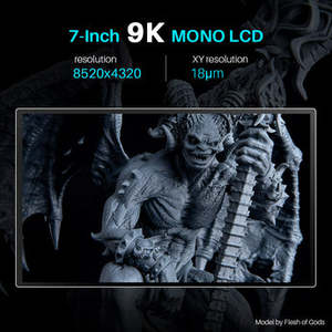 เครื่องพิมพ์เรซิ่น 3 มิติ ELEGOO Mars 4 9K อัตโนมัติ สำหรับงานอุตสาหกรรม/ทันตกรรม/เครื่องประดับ ใช้เทคโนโลยี DLP/หน้าจอดิจิตอล สภาพมือสอง ใช้กับวัสดุ PLA - Product Image 4