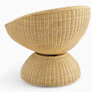 Venta al por mayor muebles de ratán sillón de ratán Silla de comedor de ratán de alta calidad y buen precio para interior al aire libre fiesta de boda - Product Image 2