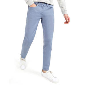 Nouvel arrivage de pantalons en jean délavés et ajustés pour hommes, pantalons en jean déchirés détruits - Product Image 3