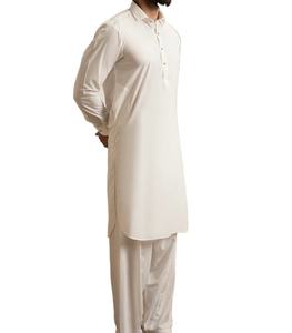 Traje de 2 Piezas para Hombre, Estilo Casual Pakistaní Musulmán, Shalwar Kameez, Bordado, Algodón, Étnico, Vestidos de Boda, Fabricación al por Mayor OEM ODM - Product Image 6