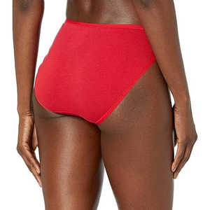 Culotte taille haute en coton pour femme, respirante, antibactérienne, antistatique, durable, classique, en tissu tricoté, grandes tailles - Product Image 4