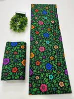 Tela de Algodón Estampada con Cera Africana de Kenia de Primera Calidad, Patrones Vibrantes, Textil Tradicional para Exportación OEM