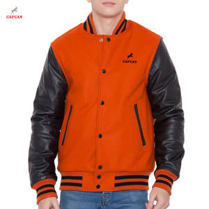 Chaqueta Varsity de Invierno con Cuello Alto, Apariencia Pulida y Sensación Ligera, Fabricación de Alta Calidad, Corte Holgado y Ecológica - Product Image 1