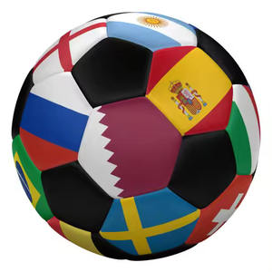 Balón de Fútbol Rexine de Alta Calidad al por Mayor 2025, Material de PU, PVC y TPU, Cosido a Mano, el Más Vendido, Logotipo y Color Personalizados - Product Image 2