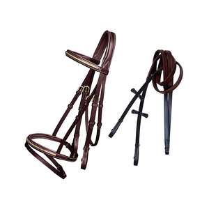 Snaffle Bridle Clincher avec Rembourré En Gros Professionnel Equine Halter Tack Équitation Headstall Équipement Équestre Profession - Product Image 4