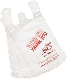 Bolsa de camiseta HDPE/LDPE bolsas de compras de plástico/bolsas de supermercado - Product Image 3