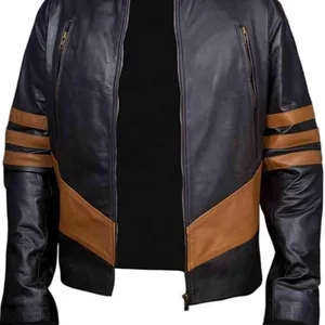 X-men wolverine original logan celebridade jaqueta de couro masculina parte superior motociclista outerwear