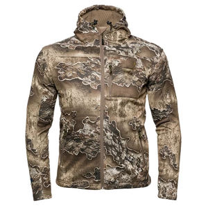 Veste de chasse OEM ODM, logo personnalisé, manteau bomber rembourré uni, col montant pour homme, logo frontal, séchage rapide, respirant - Product Image 5