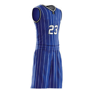 Vêtements de sport élégants imprimés de qualité supérieure faciles à porter Ensemble d'équipe d'entraînement OEM très demandé Uniformes de basket-ball à bas prix - Product Image 3