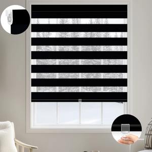 Store occultant moderne personnalisé prêt à poser, type zébré, avec fonction électrique intégrée, <span class=keywords><strong>en</strong></span> tissu. - Product Image 1