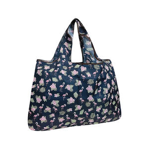 Bolsa de compras reutilizable con mango de nailon impreso personalizado gratis para compras personalizadas o regalos - Product Image 6