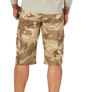 Pantalones cortos Cargo de alta calidad y transpirables para hombre, shorts de algodón de secado rápido con logotipo personalizado - Product Image 4