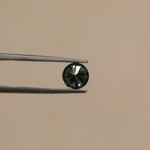 1,5 CT corte redondo suelto laboratorio cultivado CVD diamante elegante Color verde relleno laboratorio creado piedra exquisita joyería con certificado - Product Image 4