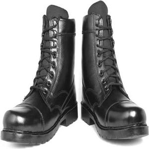 Botas Tácticas de Combate y Selva de Cuero Negro de Alta Calidad para Hombre, Impermeables, Transpirables y Cómodas - Product Image 2