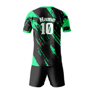 Conjunto de Ropa Deportiva de Fútbol Personalizada para Hombre, Camisetas de Fútbol con Sublimación Personalizada, 100% Poliéster, Secado Rápido y Transpirable - Product Image 2