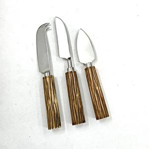 Increíble venta en vajilla de excelente calidad Uso del hotel en casa Logotipo personalizado aceptado Juego de cuchillos para cortar queso superior - Product Image 1