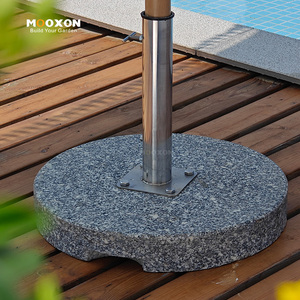 Parasol de patio Dia 3.0m, auvent rond, mât central, parasol d'extérieur pour jardin, salle à manger, bord de piscine, ombre - Product Image 5
