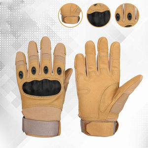 Gants de protection pour la conduite à moto en gros, gants de course antidérapants en cuir de vache, protection pour la conduite à moto, gants de sport de plein air - Product Image 3