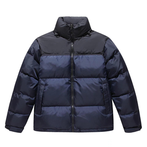 Men's Winter <b>Padded</b> <b>Jackets</b> Trendy Loose Fit Color-Matching Design Puffer <b>Jackets</b> Comfortable Puffer <b>Jackets</b> - Product Image 6