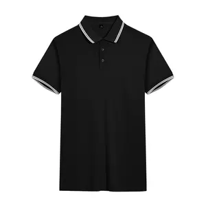 T-shirt léger à manches courtes en polyester/coton tricoté pour hommes avec impression graphique sublimée pour les tenues décontractées de sport et de gymnastique - Product Image 4