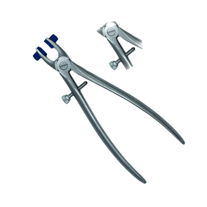 Alicates de removedor de corona Dental Manual de alta calidad, pinza de diente de articulación de regazo con punta de goma, removedor de corona médica de ortodoncia - Product Image 1