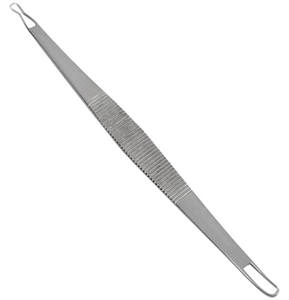 Traitement de l'acné élimination de la tête noireAcier inoxydable Acheter un extracteur de points noirs en métal Remover Pimple Popper Tool - Product Image 1