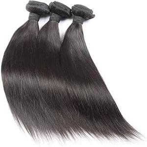 Extensiones de Cabello Humano Remy Brasileño, Vietnamita y Peruano, Color Natural, Liso, Sin Procesar, Grado 10A 12A - Product Image 1