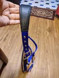 Bandeau nasal réglable en nylon Design intelligent avec selle anglaise en pierre de roche Style toutes tailles et couleurs pour chevaux - Product Image 3