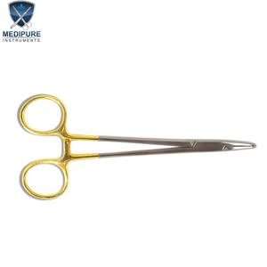 High Quality Crile Wood Needle Holder Stainless Steel <b>Surgical</b> <b>Instrument</b> Tungsten Carbide Jaws Precision Grip Durable Design - Product Image 3