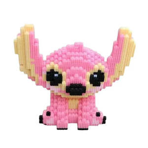 Nano Block Stitch Toy in Blue Rose <b>Plastic</b> Jouet by Japanese <b>Animation</b> Source - Product Image 5