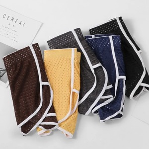 Ropa interior sexy para hombre, pantalones de Bikini para hombre, pantalones cortos de malla sedosa suave para hombre, pantalones de pijama con abertura lateral, ropa interior para dormir 175 180cm - Product Image 5