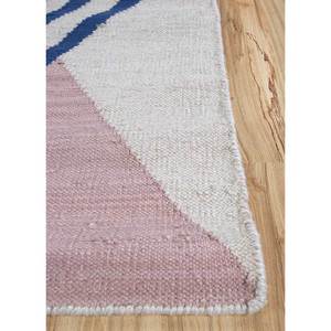 Checkers Pink & Purple Wool <b>Rugs</b> Large Area 9x12 Rectangle Abstract Pattern for Home Living Room or Hallway-ADWL-13063 - Product Image 4