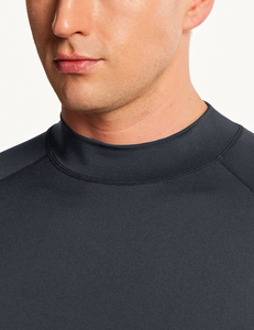 Chemises de compression en satin à double boutonnage unisexes personnalisées pakistanaises pour la gym et la course avec un motif solide - Product Image 4