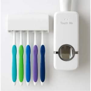 Exprimidor de Pasta Dental de Plástico y Soporte para 5 Cepillos de Dientes, Juego de Accesorios de Baño de Turquía - Product Image 2