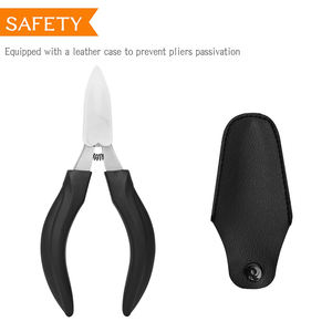 Meilleure qualité manucure coupe-ongles poignée en acier inoxydable robuste incarné orteil coupe-ongles avec emballage personnalisé - Product Image 6