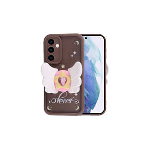 Coque en silicone rose foncé pour Samsung Galaxy A55, protection de l'appareil photo, forme rectangulaire, motif Ins, compatible A53 A34 A21S - Product Image 3
