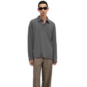 Polo unisex con estampado de logotipo personalizado bordado, nueva camiseta de golf de manga larga de otoño, Polo informal de negocios con solapa para hombre - Product Image 1