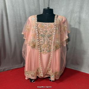 Nouvelle collection de robes caftan brodées à la main, vêtements islamiques respirants pour les fêtes de mariage - Product Image 4