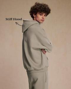 Sweat à capuche pour hommes Sweat à capuche en molleton lourd pour hommes Sweat à capuche pull surdimensionné avec poche Vêtements de sport décontractés - Product Image 2